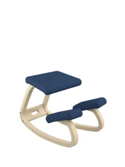 Variér Skamler<Variable Balans Stol, light brown wood/reflect 984 fra