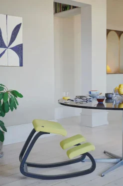 Variér Skamler<Variable Balans Stol, light brown wood/reflect 984 fra