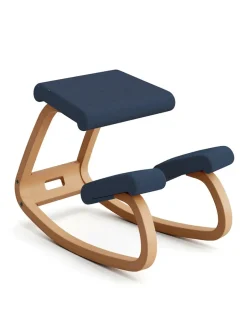 Variér Skamler<Variable Balans Stol, light brown wood/reflect 984 fra