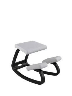 Variér Skamler<Variable Balans Stol, light brown wood fra