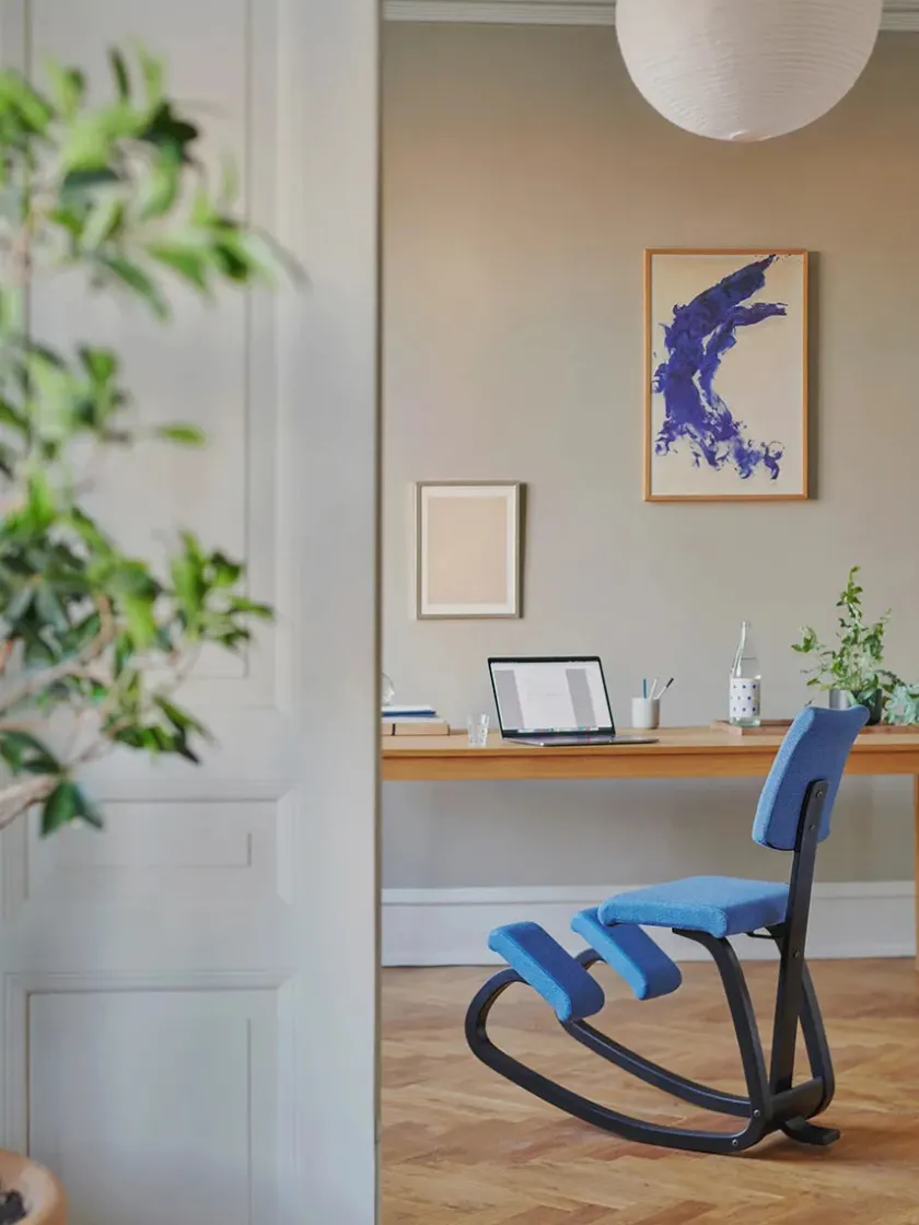 Variér Kontorstole<Variable Plus Stol, sort bøg fra