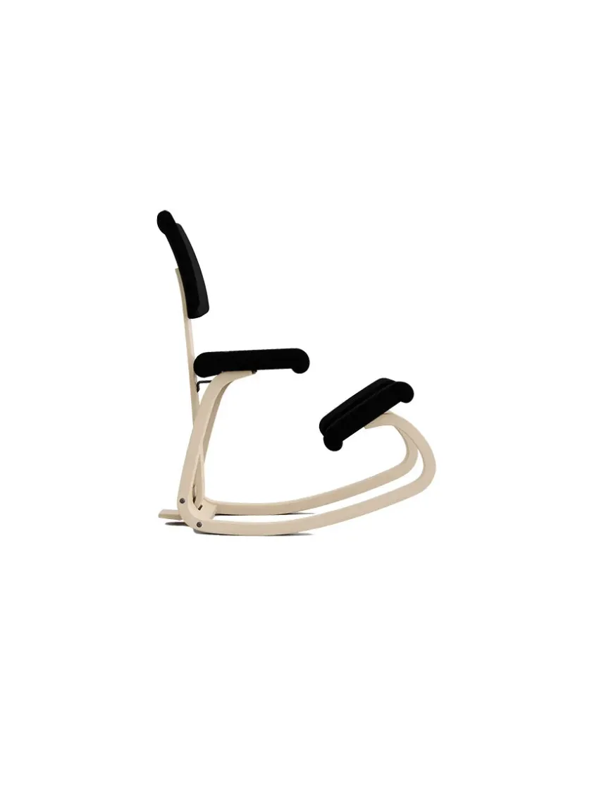 Variér Kontorstole<Variable Plus Stol, sort bøg fra