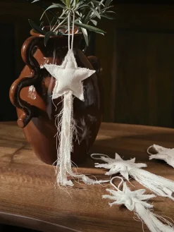 Ferm Living Juletræspynt<Vela Star Ornaments, sæt á 4 stk. fra