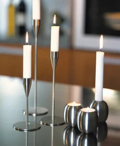 Piet Hein Lysestager<Venus Lysestage, messing fra