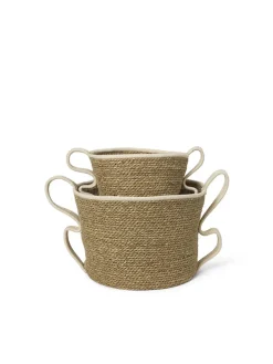 Ferm Living Opbevaring<Verso Baskets, sæt á 2 stk. fra