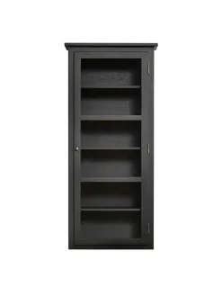 Lindebjerg Design Vitrineskabe<Væghængt Vitrineskab N4, antracit fra