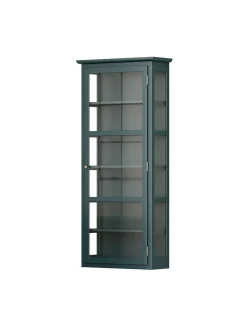Lindebjerg Design Vitrineskabe<Væghængt Vitrineskab N4, green fra
