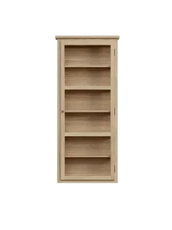 Lindebjerg Design Vitrineskabe<Væghængt Vitrineskab N4, light oak fra