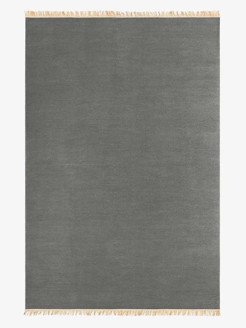 Kvadrat Gulvtæpper<Vintage Naturally Coloured Fringes Tæppe, 180 x 240 cm fra