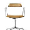 Vipp Spisebordsstole<452 Swivel Chair, camel læder fra