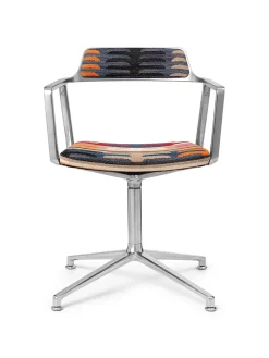 Vipp Spisebordsstole<452 Swivel Chair, camel læder fra