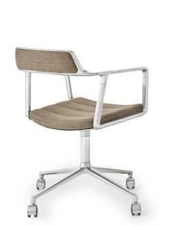 Vipp Kontorstole<452 Swivel Chair m/hjul, bosco grøn læder fra