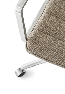 Vipp Kontorstole<452 Swivel Chair m/hjul, bosco grøn læder fra