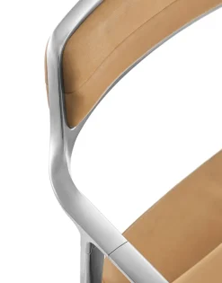 Vipp Kontorstole<452 Swivel Chair m/hjul, bosco grøn læder fra