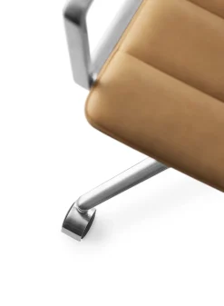 Vipp Kontorstole<452 Swivel Chair m/hjul, bosco grøn læder fra