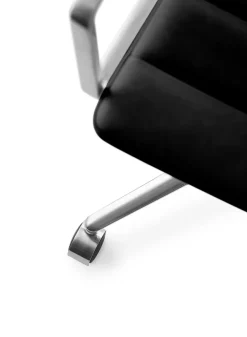 Vipp Kontorstole<452 Swivel Chair m/hjul, bosco grøn læder fra