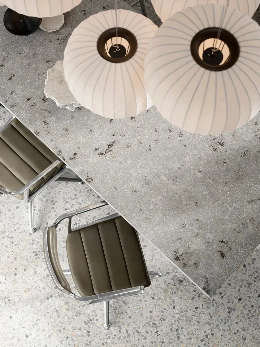 Vipp Spisebordsstole<452 Swivel Chair, sort læder fra