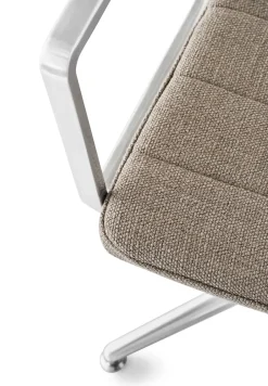 Vipp Spisebordsstole<452 Swivel Chair, sort læder fra