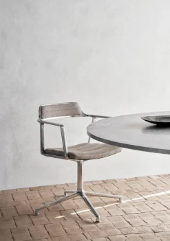 Vipp Spisebordsstole<452 Swivel Chair, sort læder fra
