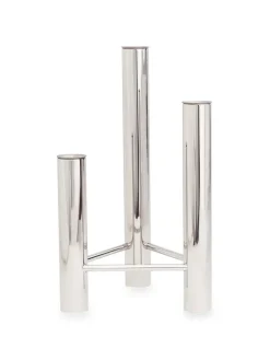 Kay Bojesen Denmark Lysestager|Vaser<VISTA vase og lysestage, poleret stål fra Kay Bojesen