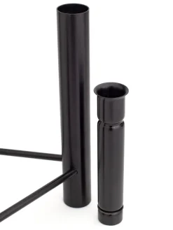 Kay Bojesen Denmark Lysestager|Vaser<VISTA vase og lysestage, sort fra Kay Bojesen