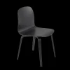 Muuto Spisebordsstole<Visu Chair, wood base fra