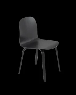Muuto Spisebordsstole<Visu Chair, wood base fra
