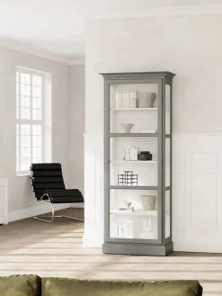 Lindebjerg Design Vitrineskabe<Vitrineskab Classic V1, antracit fra