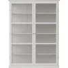 Lindebjerg Design Vitrineskabe<Vitrineskab Classic V2, hvid fra