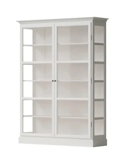 Lindebjerg Design Vitrineskabe<Vitrineskab Classic V2, hvid fra