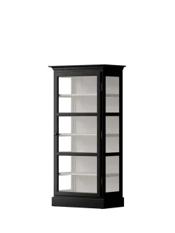 Lindebjerg Design Vitrineskabe<Vitrineskab Classic V3, sort fra