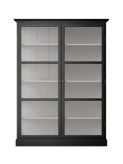 Lindebjerg Design Vitrineskabe<Vitrineskab Classic V2, sort fra