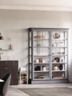 Lindebjerg Design Vitrineskabe<Vitrineskab Classic V2, sort fra