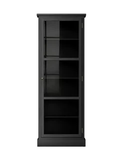 Lindebjerg Design Vitrineskabe<Vitrineskab N1, dark oak fra