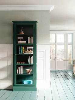 Lindebjerg Design Vitrineskabe<Vitrineskab N1, dark oak fra