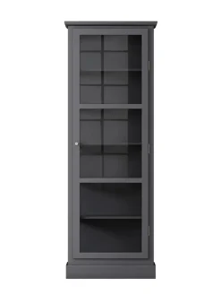 Lindebjerg Design Vitrineskabe<Vitrineskab N1, dark oak fra