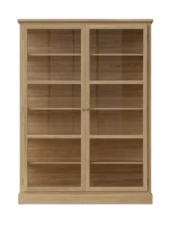 Lindebjerg Design Vitrineskabe<Vitrineskab N2, light oak fra