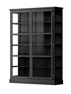 Lindebjerg Design Vitrineskabe<Vitrineskab N2, light oak fra