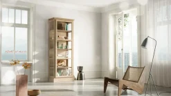 Lindebjerg Design Vitrineskabe<Vitrineskab N1, light oak fra