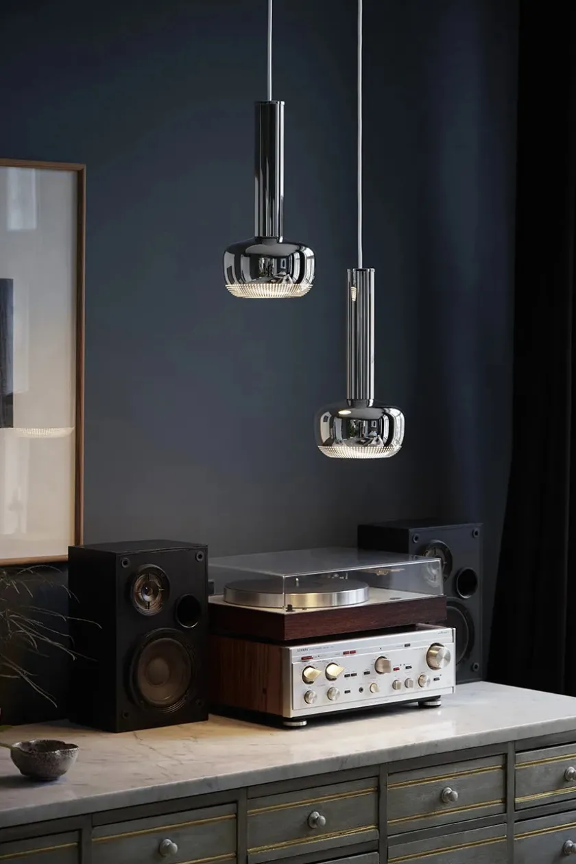 Louis Poulsen Pendler|Spots<VL56 Pendel, højglansforkromet fra