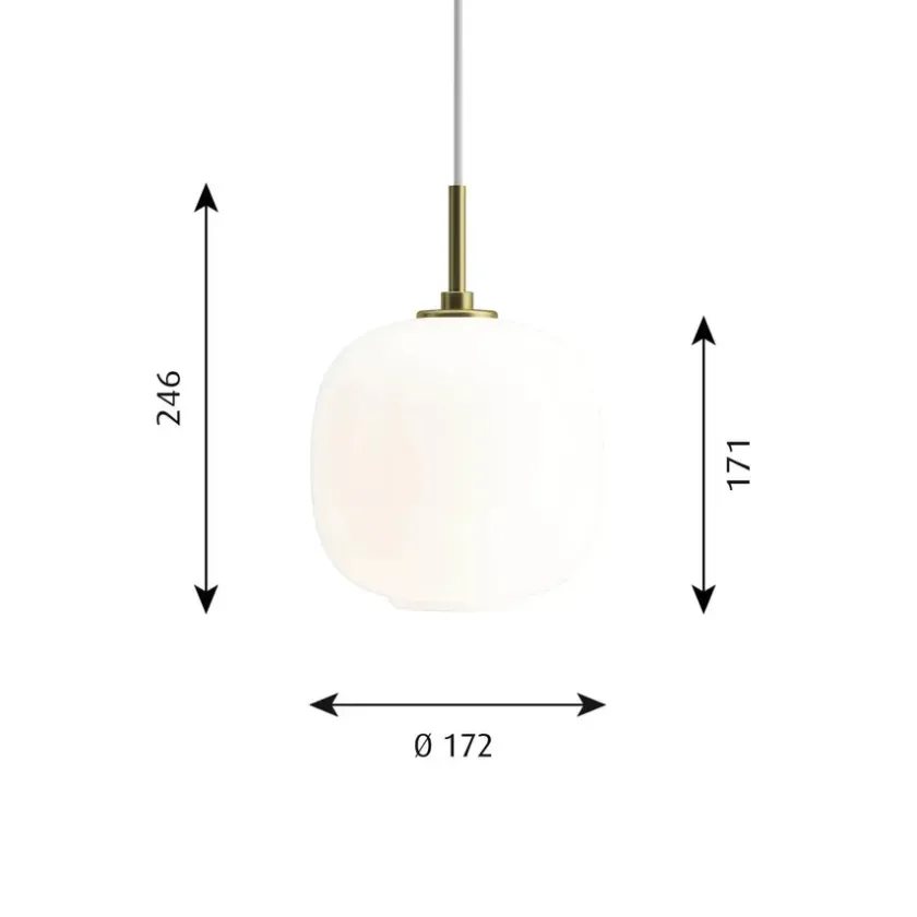 Louis Poulsen Pendler|Spots<VL45 Radiohuspendel 175, pale yellow fra