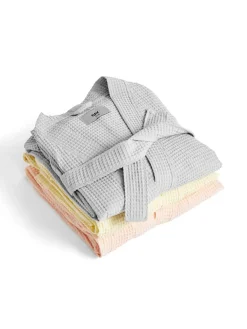 HAY Tøj|Badeværelsestekstiler<Waffle Badekåbe, off-white multi fra