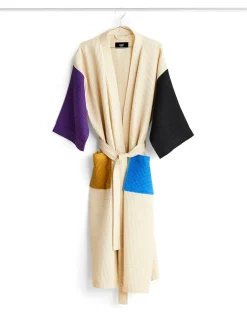 HAY Tøj|Badeværelsestekstiler<Waffle Badekåbe, off-white multi fra