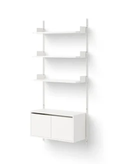 New Works Skænke<Wall Shelf Cabinet Low w. Doors fra