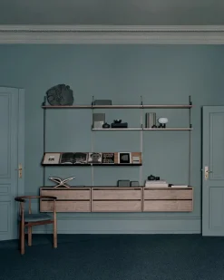 New Works Entrémøbler<Wardrobe Shelf Cabinets w. Drawers fra