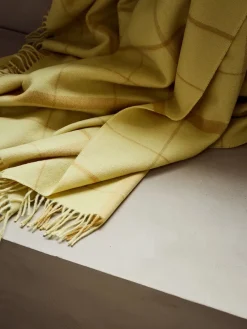 Silkeborg Uldspinderi Puder Og Plaider<Warp & Weft Plaid, chamomile/mustard fra