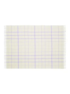 Silkeborg Uldspinderi Puder Og Plaider<Warp & Weft Plaid, concrete/midnight fra