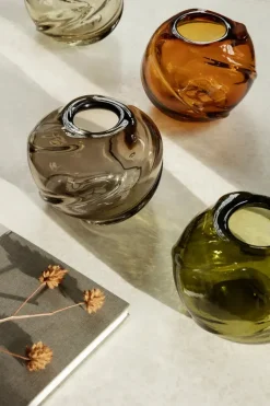 Ferm Living Vaser<Water Swirl vase, Round fra