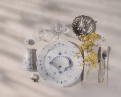 Royal Copenhagen Køkkentekstiler<Waves dug råhvid fra