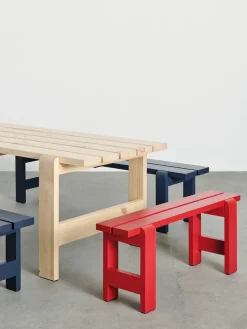 HAY Havebænke<Weekday Bench Duo fra